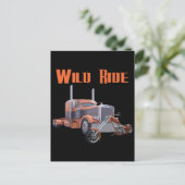Wild Ride Briefkaart (Staand voorkant)