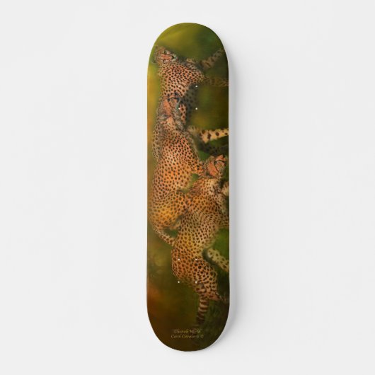 Wild Ride - Cheetah World Skateboard (Voorkant)