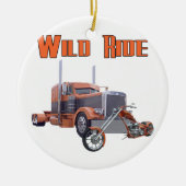 Wild Ride Keramisch Ornament (Voorkant)