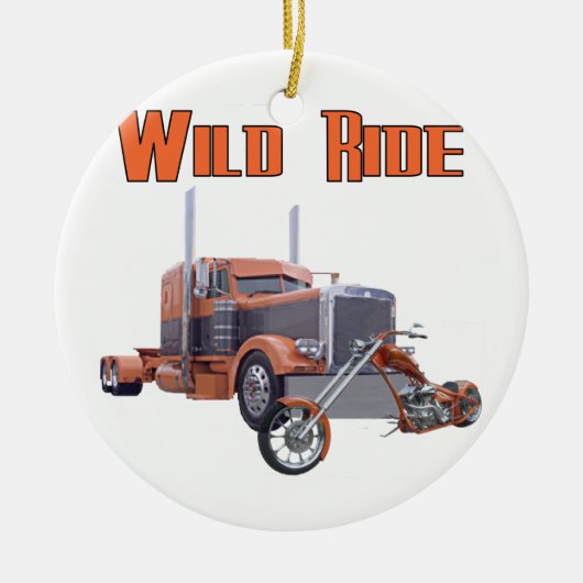Wild Ride Keramisch Ornament (Voorkant)