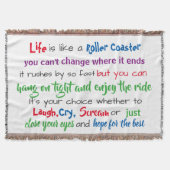 Wild Ride uit het leven Deken (Voorkant)