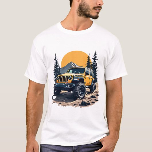 Wild Rides: Off-Road Adventures wachten op u T-shirt (Voorkant)
