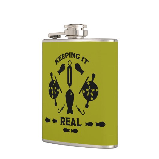 Wild River Vissen Heupfles (Links)