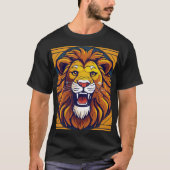 Wild Roar: Bold Tiger Print T-shirt (Voorkant)