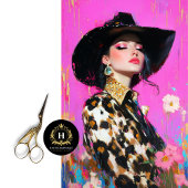 Wild Rodeo Glam Decoupage Tissuepapier