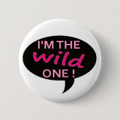 wild ronde button 5,7 cm (Voorkant)