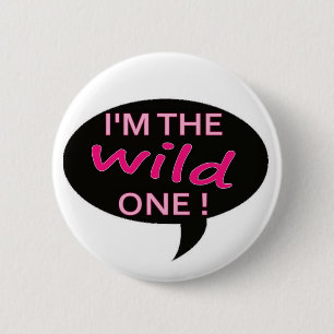 wild ronde button 5,7 cm