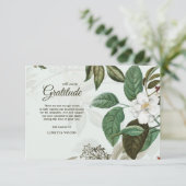 Wild Roos Bereavement Dank je wel Kaart (Staand voorkant)