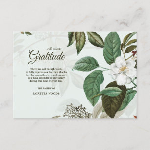 Wild Roos Bereavement Dank je wel Kaart