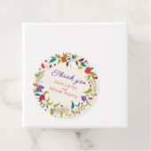 Wild Roos Bossen Exotische bloementuin Bruiloft Bedankjes Labels (In situ)