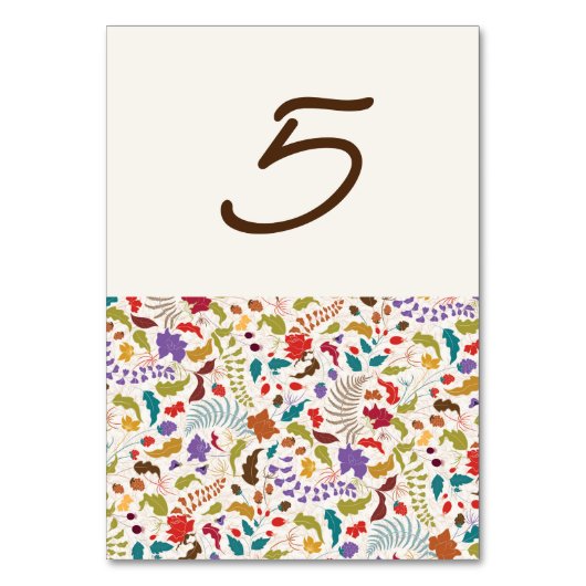 Wild Roos Bossen Exotische bloementuin Bruiloft Kaart (Voorkant)