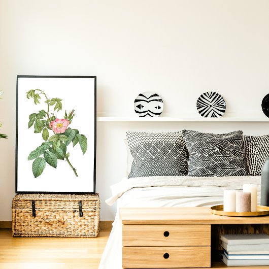 Wild Roos Botanische Kunst Printable Poster