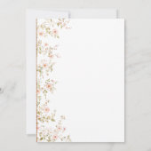 Wild Roos Country Bruiloft Save The Date (Achterkant)