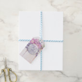 Wild Roos en lavender Summer Flower Hartelijk dank Cadeaulabel (Met Touw)