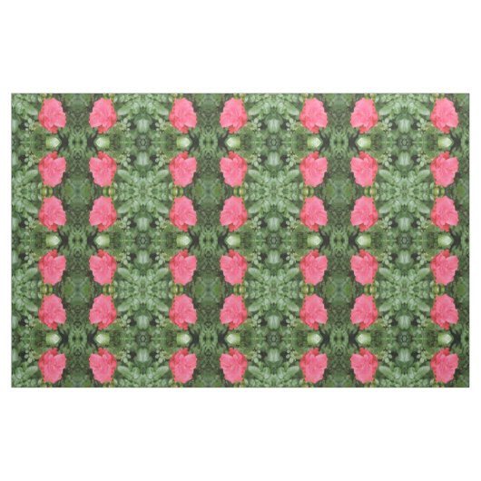 Wild Roos Floral Patterned Fabric Stof (Fat Quarter)