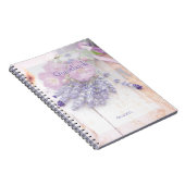 Wild Roos & Lavender Summer Weddenschap Notitieboek (Rechterzijde)
