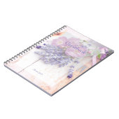Wild Roos & Lavender Summer Weddenschap Notitieboek (Linkerzijde)