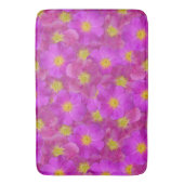 Wild Roos naadloos patroonpatroon Badmat (Voorkant Verticaal)