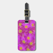 Wild Roos naadloos patroonpatroon Bagagelabel (Voorkant verticaal)