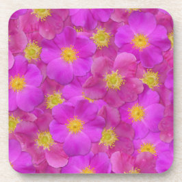 Wild Roos naadloos patroonpatroon Bier Onderzetter