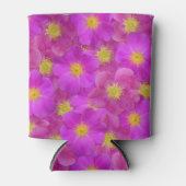 Wild Roos naadloos patroonpatroon Blikjeskoeler (Voorkant)