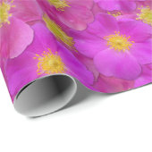 Wild Roos naadloos patroonpatroon Cadeaupapier (Rol Hoek)