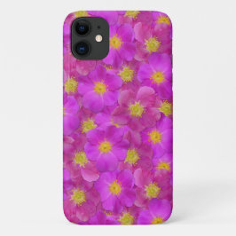 Wild Roos naadloos patroonpatroon Case-Mate iPhone Case