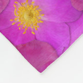 Wild Roos naadloos patroonpatroon Fleece Deken (Hoek)