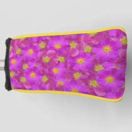 Wild Roos naadloos patroonpatroon Golfheadcover