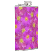 Wild Roos naadloos patroonpatroon Heupfles (Rechts)