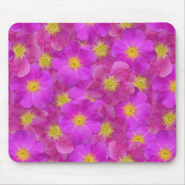 Wild Roos naadloos patroonpatroon Muismat