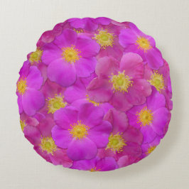 Wild Roos naadloos patroonpatroon Rond Kussen