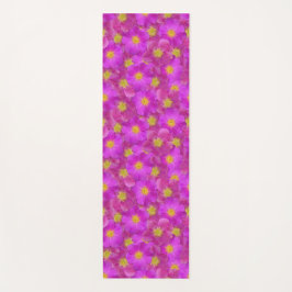 Wild Roos naadloos patroonpatroon Yogamat