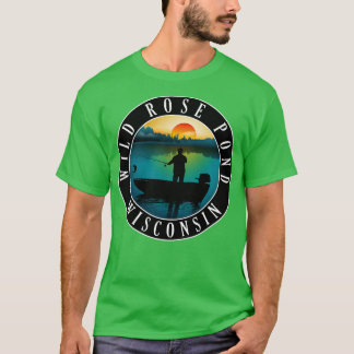 Wild Roos Pond Wisconsin Vist T-shirt