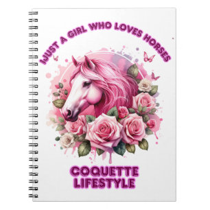 "Wild Roos Spirit"Coquette Notitieboek