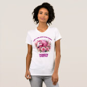 "Wild Roos Spirit"Coquette Vrouw T Shirt (Voorkant volledig)