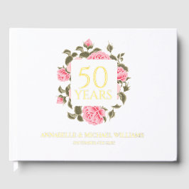 WILD ROSE BOUQUET 50e GOUDEN JUBILEUM Gastenboek