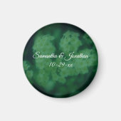 Wild Rose Flowers Personalized Wedding  Magneet (Voorkant)