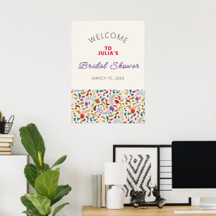 Wild Rose Woods Exotische Bloementuin Trouwlocatie Poster