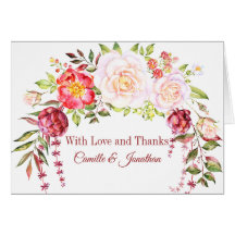 Wild Roses Matching Greenery Dank je