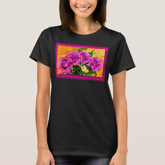 Wild Roses  T-shirt (Voorkant)