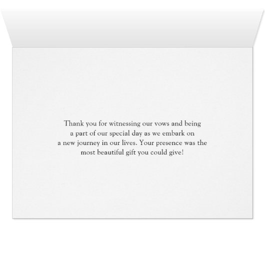 Wild Royal Bloom | Dank u wel (Binenzijde Horizontaal (Onderkant))