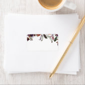 Wild Royal Bloom | Leeg gastadres Etiket (Insitu)