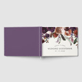Wild Royal Bloom | Weddenschap Gastenboek (Volledig)