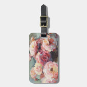 Wild Roze Roses Bagagelabel (Voorkant verticaal)