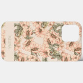 Wild Rozen Roze Hoesje-Mate iPhone Case (Achterkant (horizontaal))