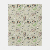 Wild Rumpus vakantiepatroon Fleece Deken (Voorkant)