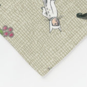 Wild Rumpus vakantiepatroon Fleece Deken (Hoek)