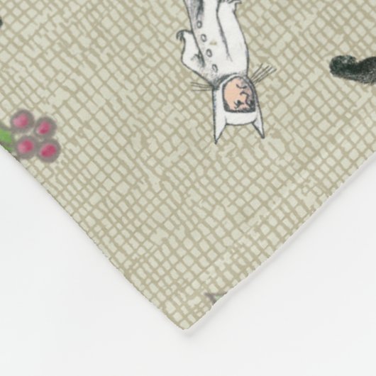 Wild Rumpus vakantiepatroon Fleece Deken (Hoek)