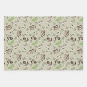 Wild Rumpus vakantiepatroon Inpakpapier Vel (Voorkant 3)